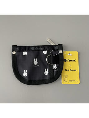 Lesportsac Miffy Coin Purse Key Card Holder NWT